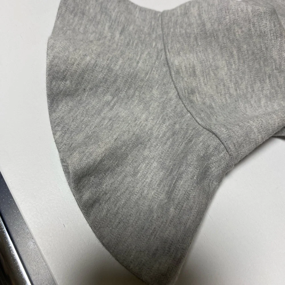Polo Ralph Lauren Girls Heather Gray Shift Dress Size L 12-14 EUC Flutter Sleeve